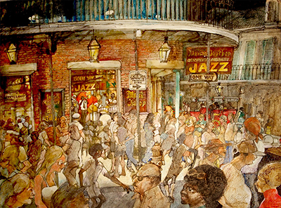 New Orleans Jazz, Bourbon Street