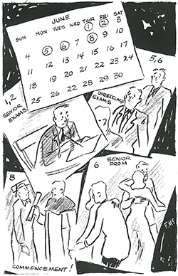 Fenwick 1939 Calendar Cartoon